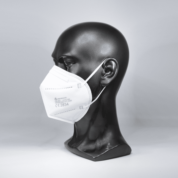 Huankang Atemschutzmaske “HK-Z03“ FFP2 NR faltbar ohne Ausatemventil